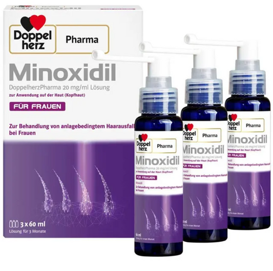 도펠헤르츠 미녹시딜 20 mg/ml 3x60ml 여성용
